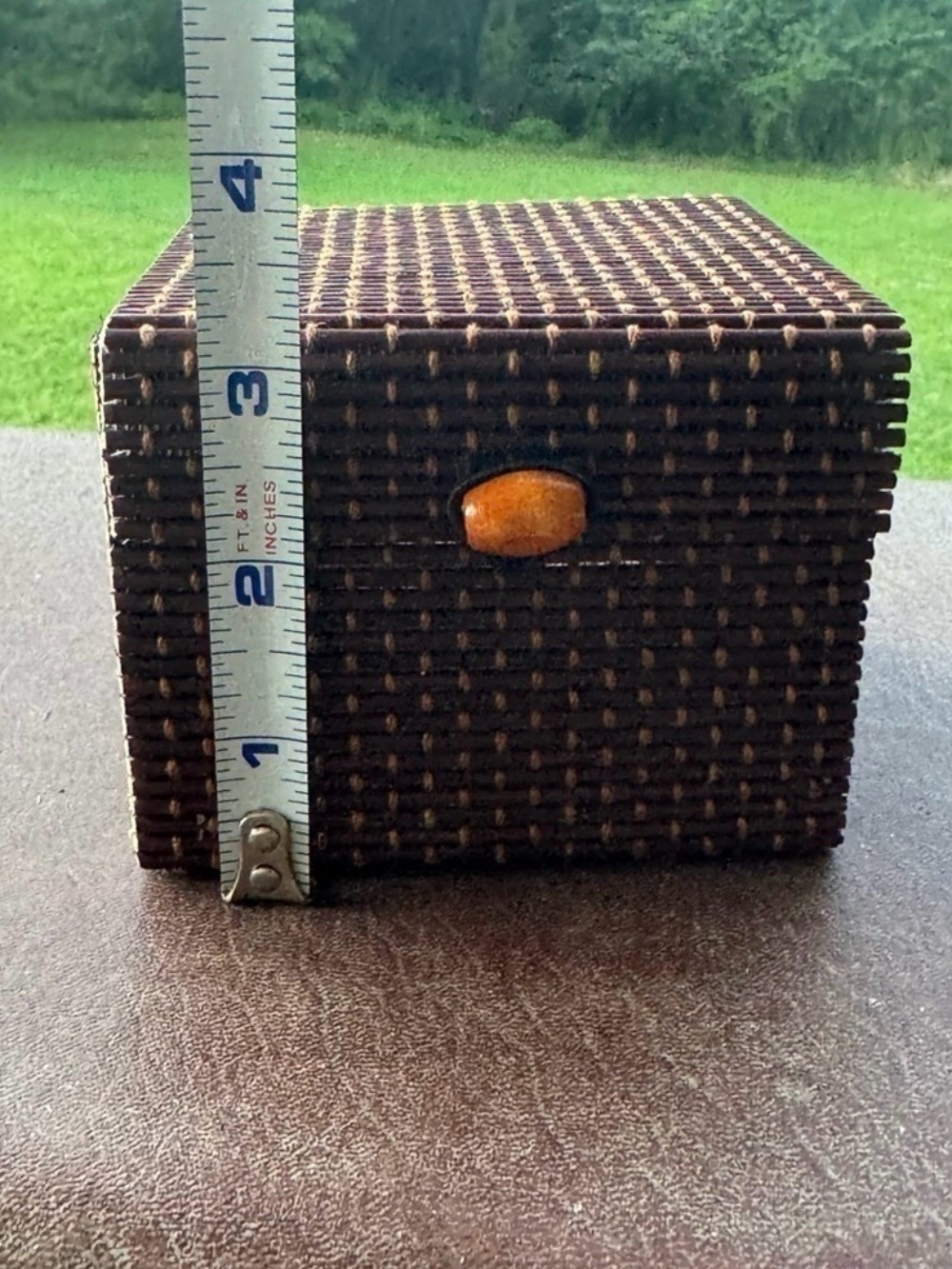 WOODEN TRINKET BOX NEW - Picture 5 of 11